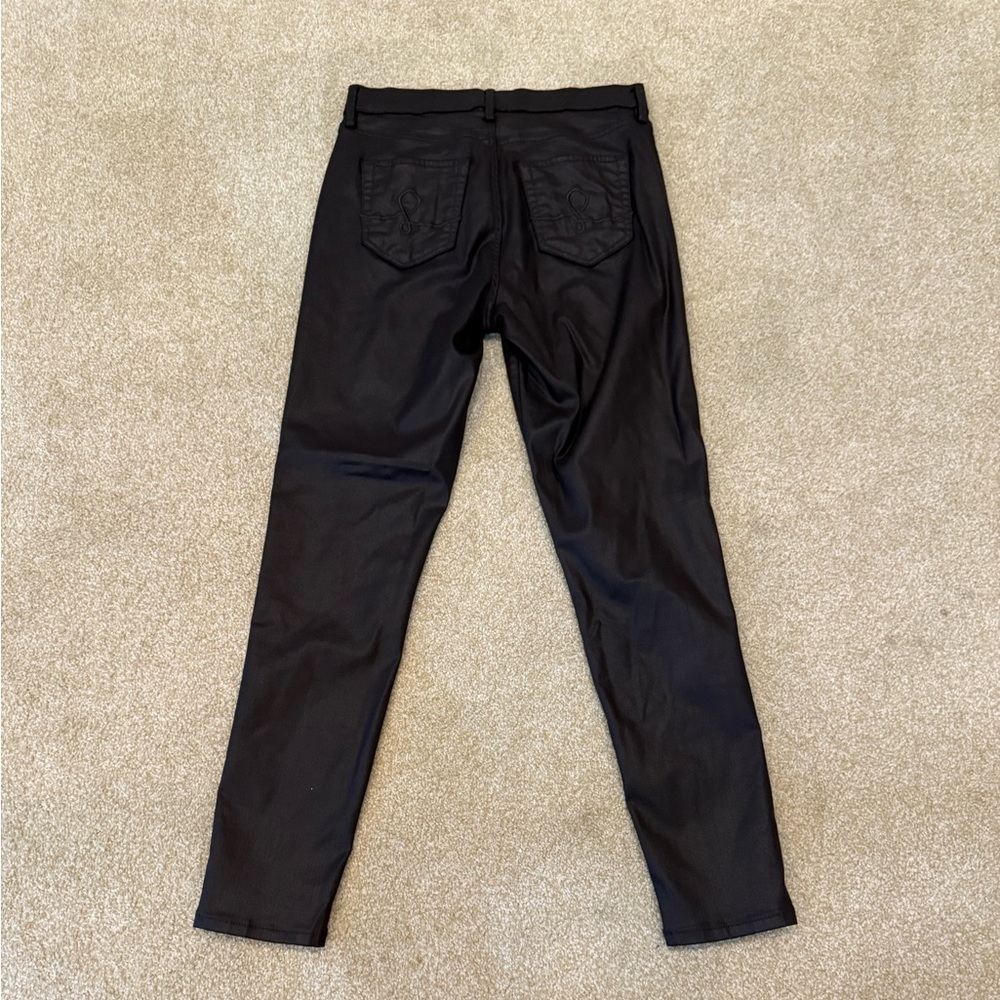 Lilly Pulitzer Dark Brown Pants with Gold Accents